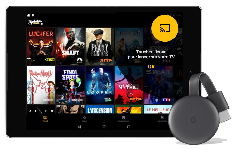 Tv Sur Android L Application De Television Gratuite Sur Android Molotov